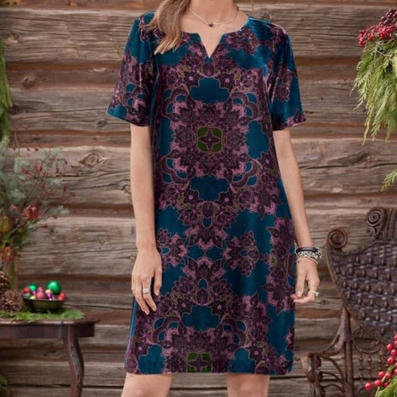 Sundance Dresses & Skirts - Sundance Nomi velvet silk blend dress